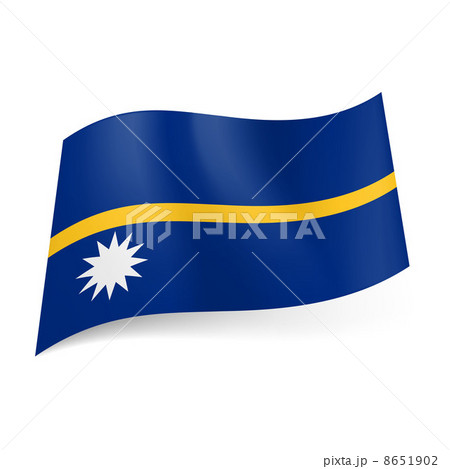 State flag of Nauru. 8651902