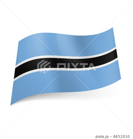 State flag of Botswana. State flag of Botswana. 8652010