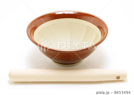 すり鉢とすり棒 すり鉢とすり棒 8653494