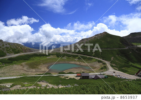 乗鞍山頂１　魔王岳から富士見岳方面を望む 8653937