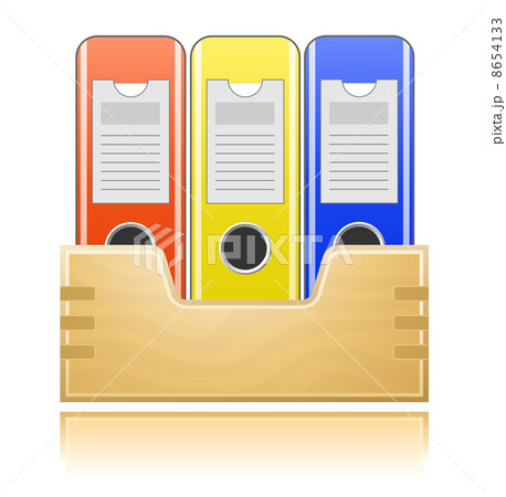 Box and folders Box and folders 8654133