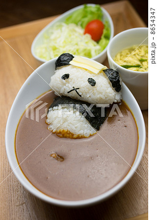 キャラごはん パンダカレー キャラごはん パンダカレー 8654347