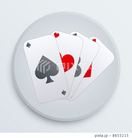 Casino simple icon card suits 8655215