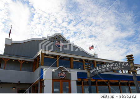 アメリカ ロサンゼルス サンタモニカビーチ アメリカ ロサンゼルス サンタモニカビーチ 8655232