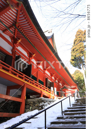 冬の比叡山延暦寺「横川・横川中堂」 8656775