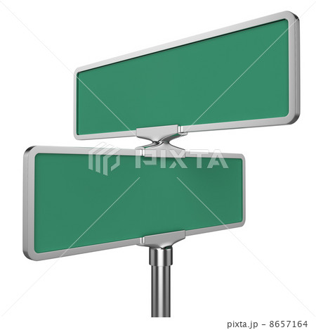 Roadsign board isolated 8657164