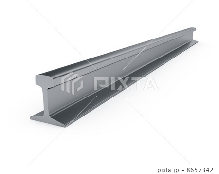 girder rail isolated 8657342