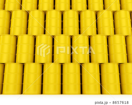 Oil Barrels Wall 8657618
