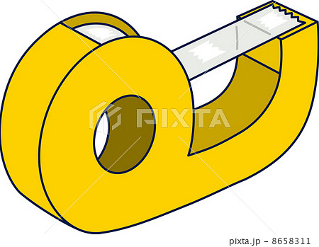セロハンテープのイラスト素材 8658311 Pixta