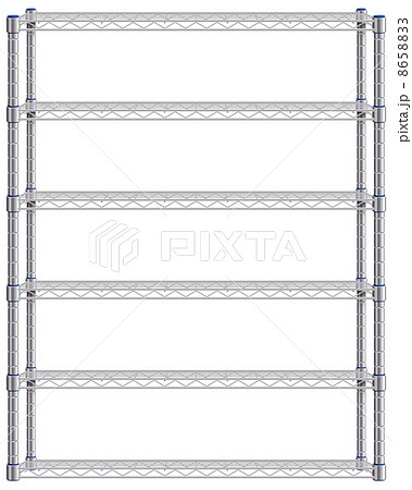 スチールラックのイラスト素材 8658833 Pixta