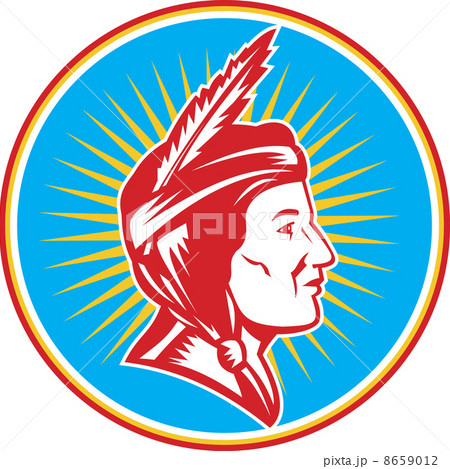 Native American Indian Squaw Woman 8659012