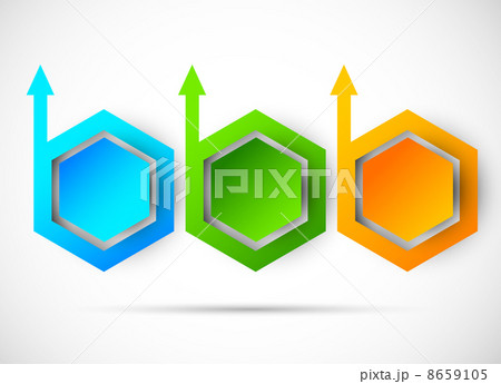 Vector progress stepsのイラスト素材 [8659105] - PIXTA
