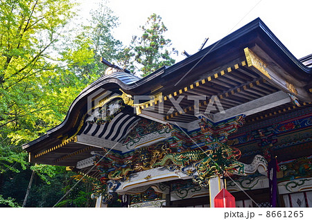 宝登山神社の本殿(埼玉県秩父郡長瀞町長瀞) 宝登山神社の本殿(埼玉県秩父郡長瀞町長瀞) 8661265
