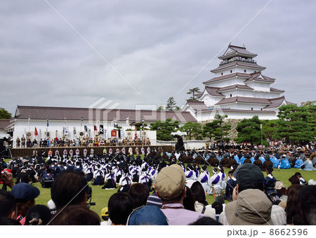 会津祭り　歴代藩侯行列　出陣式　２ 8662596
