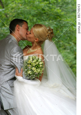 Newly-married couple Newly-married couple 8674643