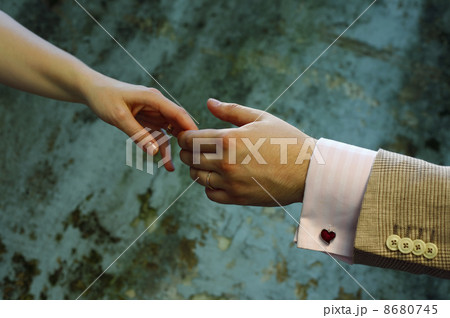 Groom and bride Groom and bride 8680745