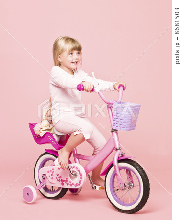 Girl on her bike Girl on her bike 8681503