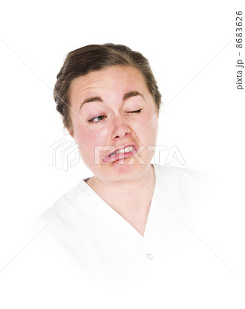 Making a funny face 8683626