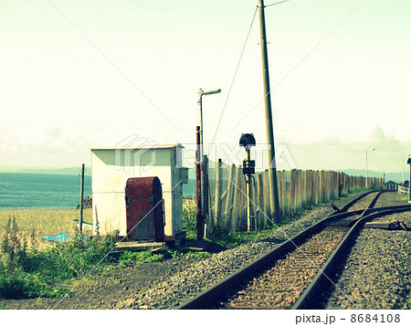 レトロな鉄道風景 8684108