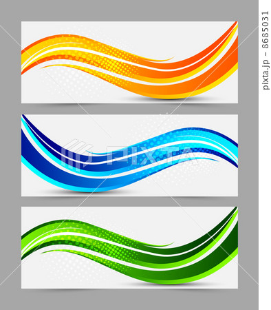 Set of banners 8685031