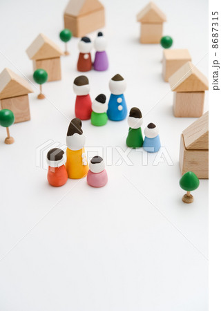 つみ木の街 つみ木の街 8687315