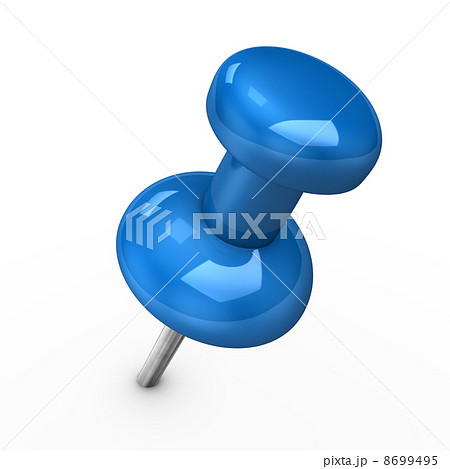 Blue Thumbtack 8699495