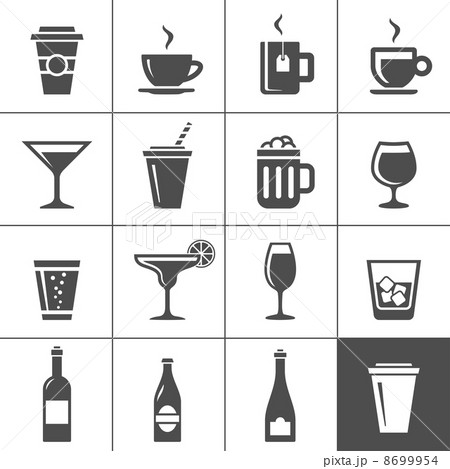 Drinks and beverages icons 8699954