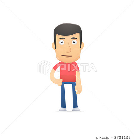 casual man in various poses casual man in various poses 8701135