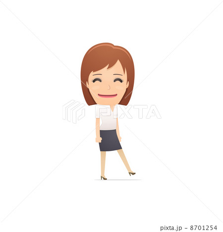 Girl manager, suitable for use in dialogs with other characters. 8701254