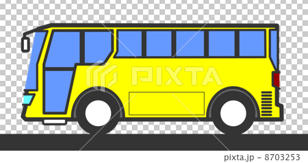 カラフルなバス カラフルなバス 8703253