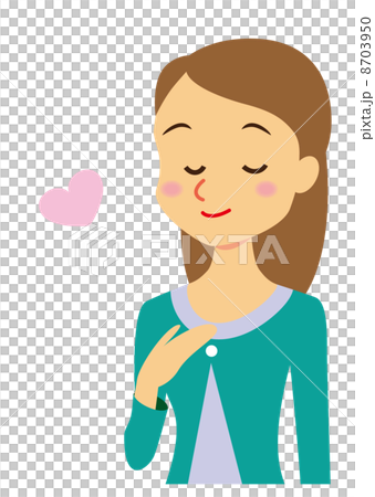 想い 髪の長い綺麗なお姉さん 想い 髪の長い綺麗なお姉さん 8703950