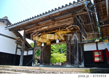北島国造館の「大門」(島根県出雲市大社町杵築東) 北島国造館の「大門」(島根県出雲市大社町杵築東) 8704958