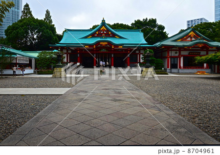 日枝神社の境内（東京都千代田区永田町2丁目） 8704961