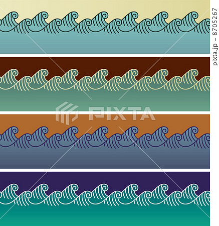 Wave seamless patterns 8705267