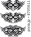Tribal tattoo design. 8705611