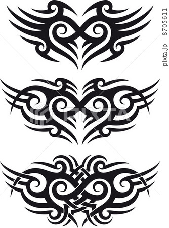Tribal tattoo design. 8705611