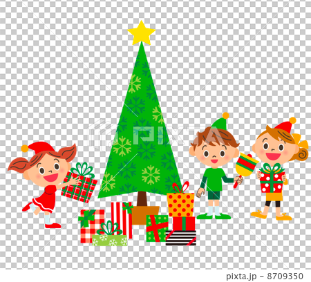 子供達でクリスマス 8709350