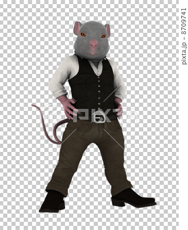 ネズミ男のイラスト素材 [8709741] - PIXTA