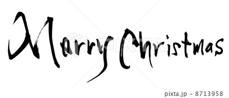 筆文字/calligraphy Merry Christmas.n 筆文字/calligraphy Merry Christmas.n 8713958