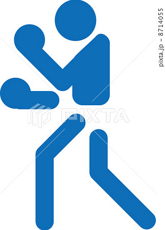 ボクシングのピクトグラム 8714055