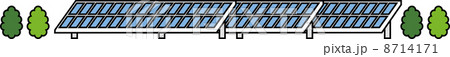 太陽光発電所 8714171