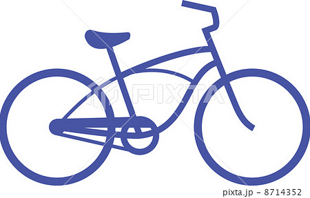 シティサイクルのシルエット 8714352
