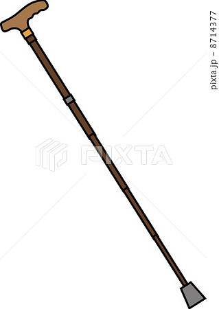 杖のイラスト素材