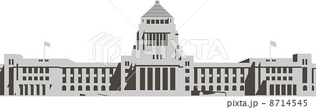 東京の国会議事堂 8714545