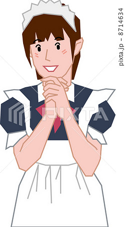 笑顔のメイド 8714634