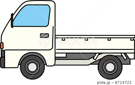 軽トラックのイラスト素材 8714722 Pixta