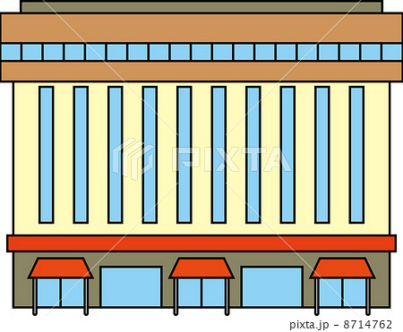 デパートのイラスト素材