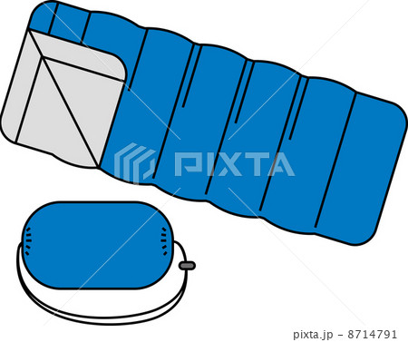 寝袋のイラスト素材 [8714791] - PIXTA