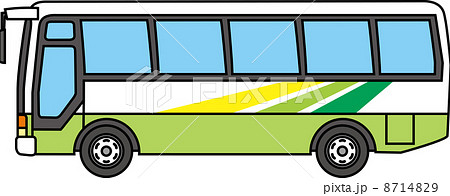観光バスのイラスト素材