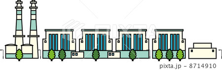 原子力発電所 8714910